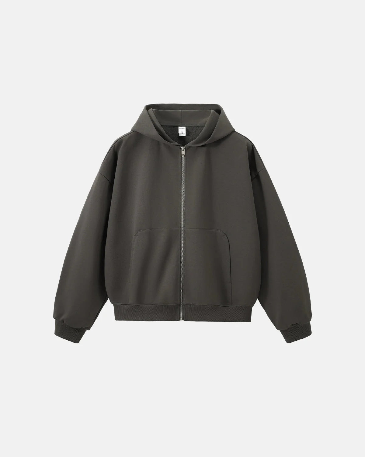 Omygoods French Terry Zip Up Hoodie