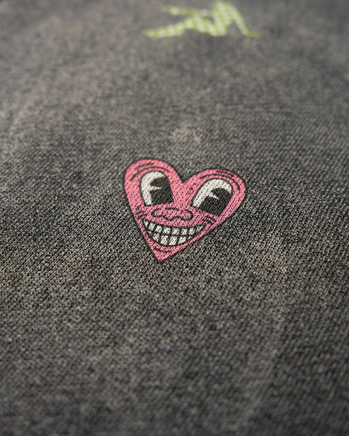 Omygoods Funny Stickers Distressed Zip Up Hoodie