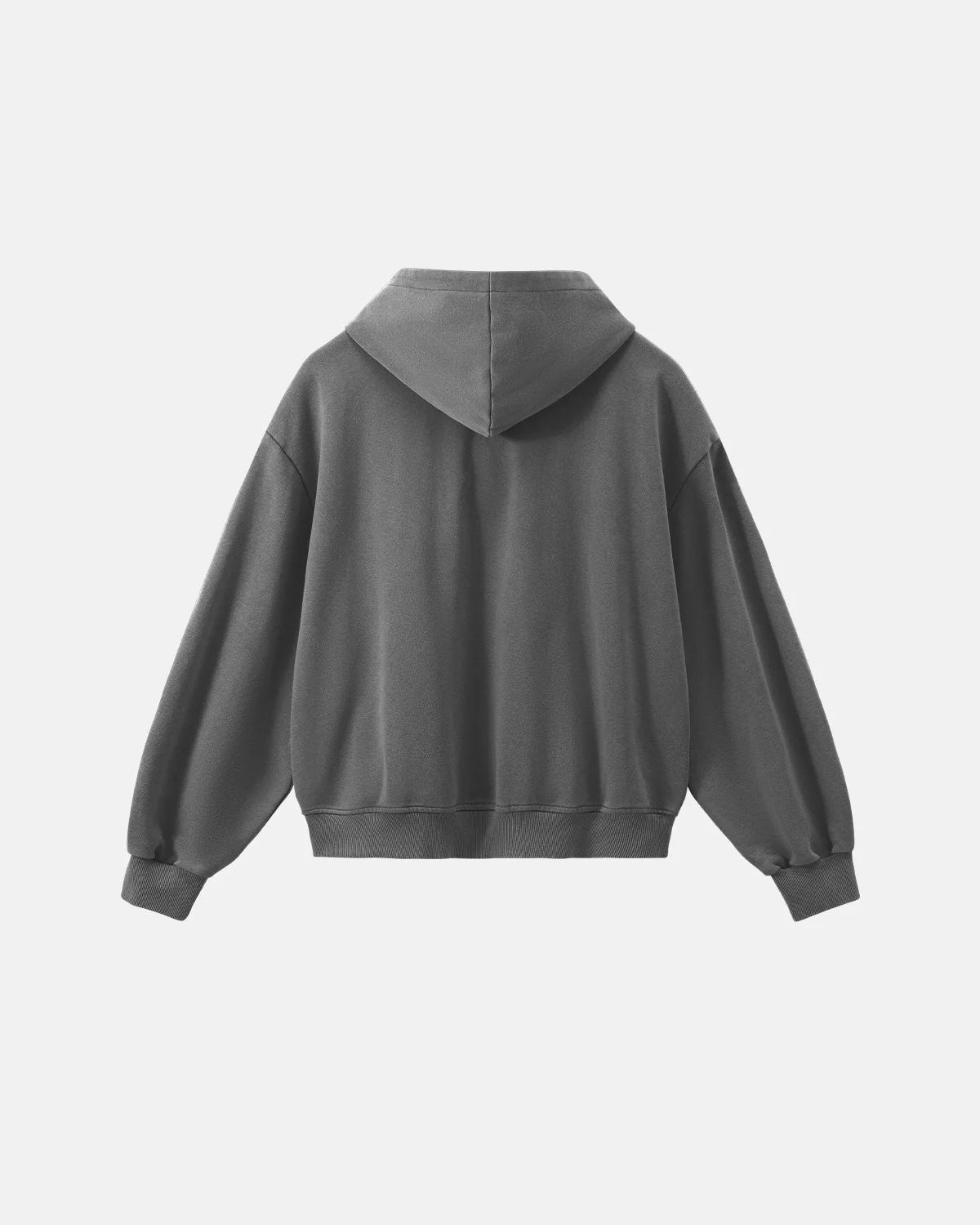 Omygoods Garment Washed French Terry Hoodie