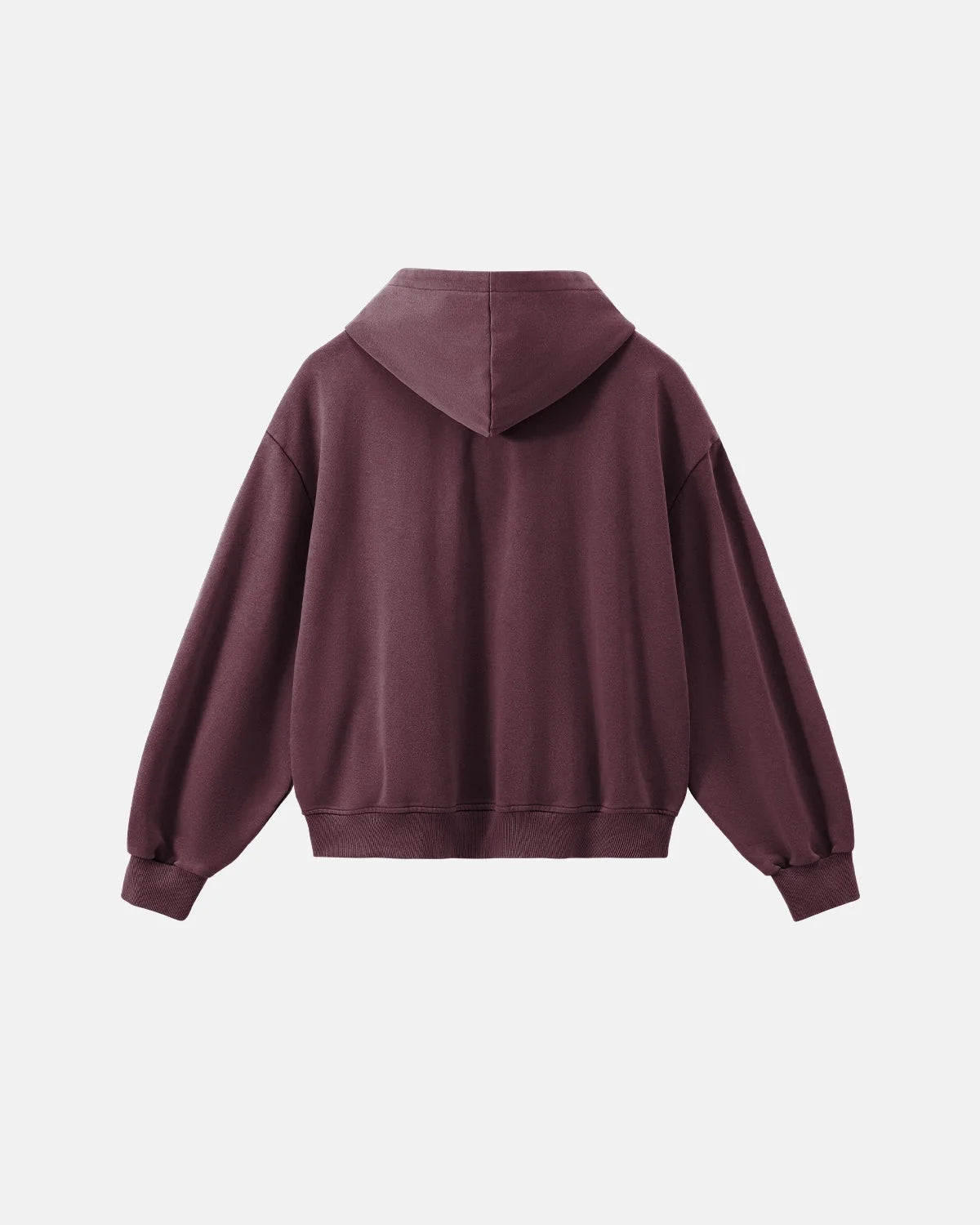 Omygoods Garment Washed French Terry Hoodie