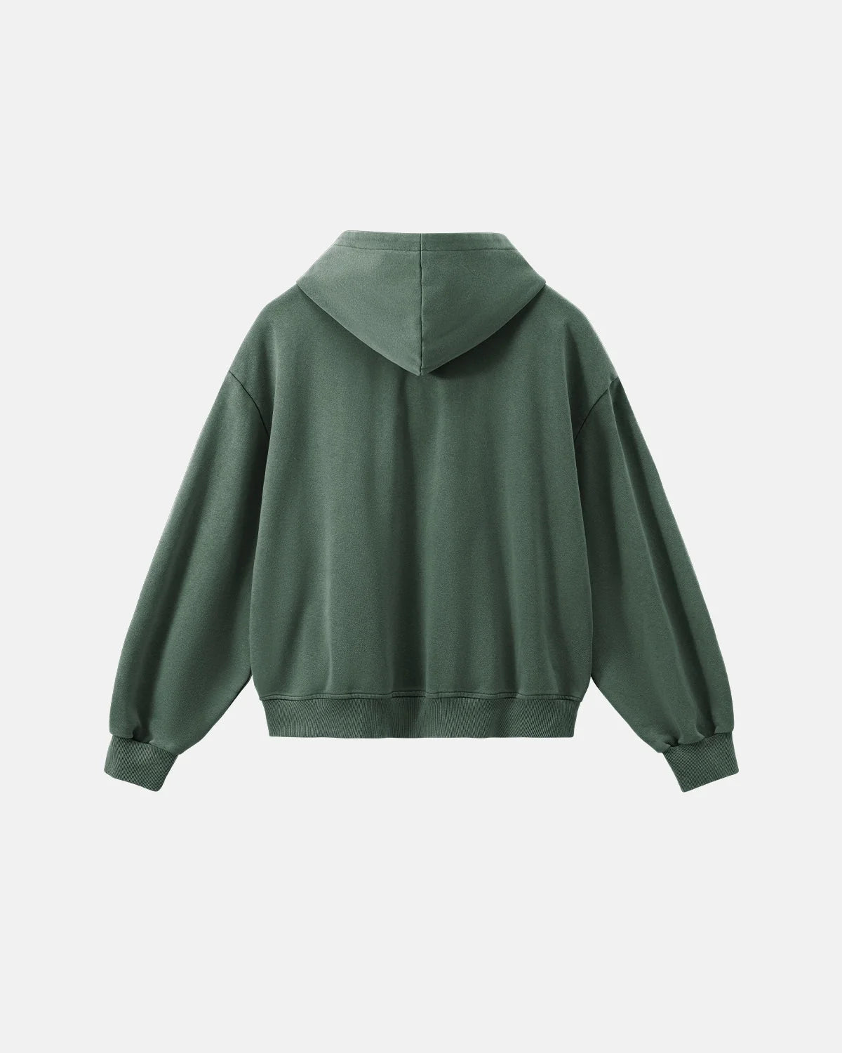Omygoods Garment Washed French Terry Hoodie