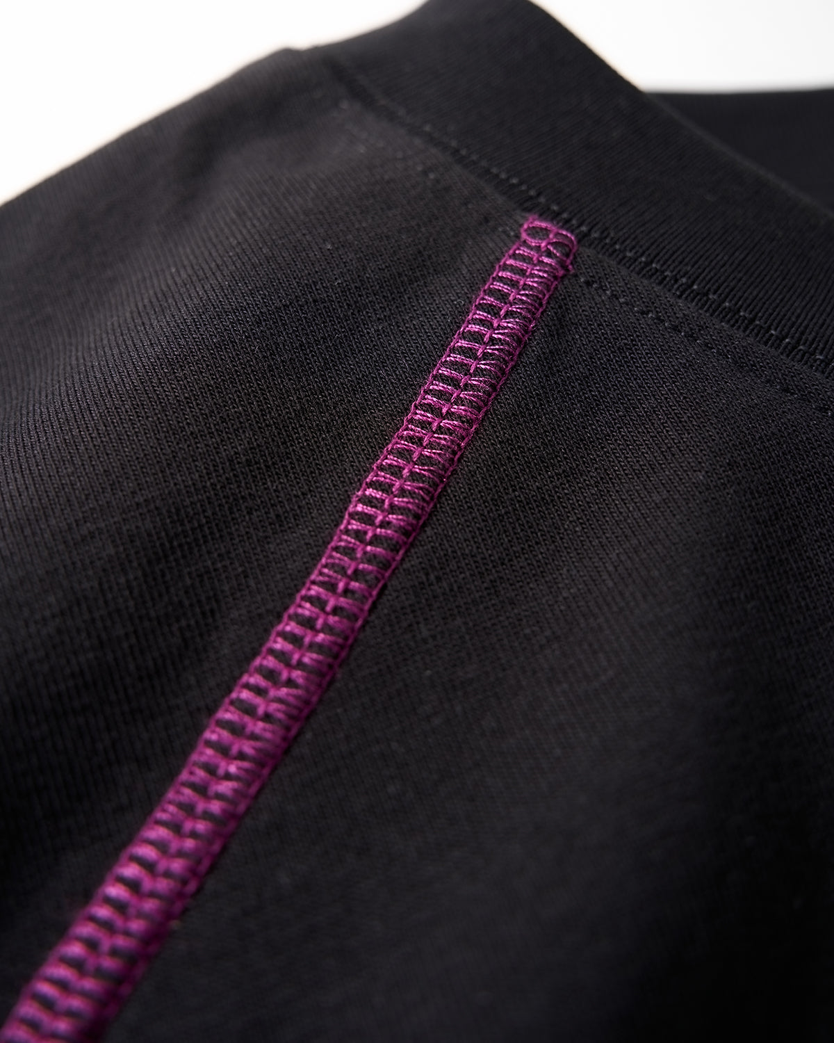 Omygoods Glow-In-The-Dark Stitching Oversized T-Shirt