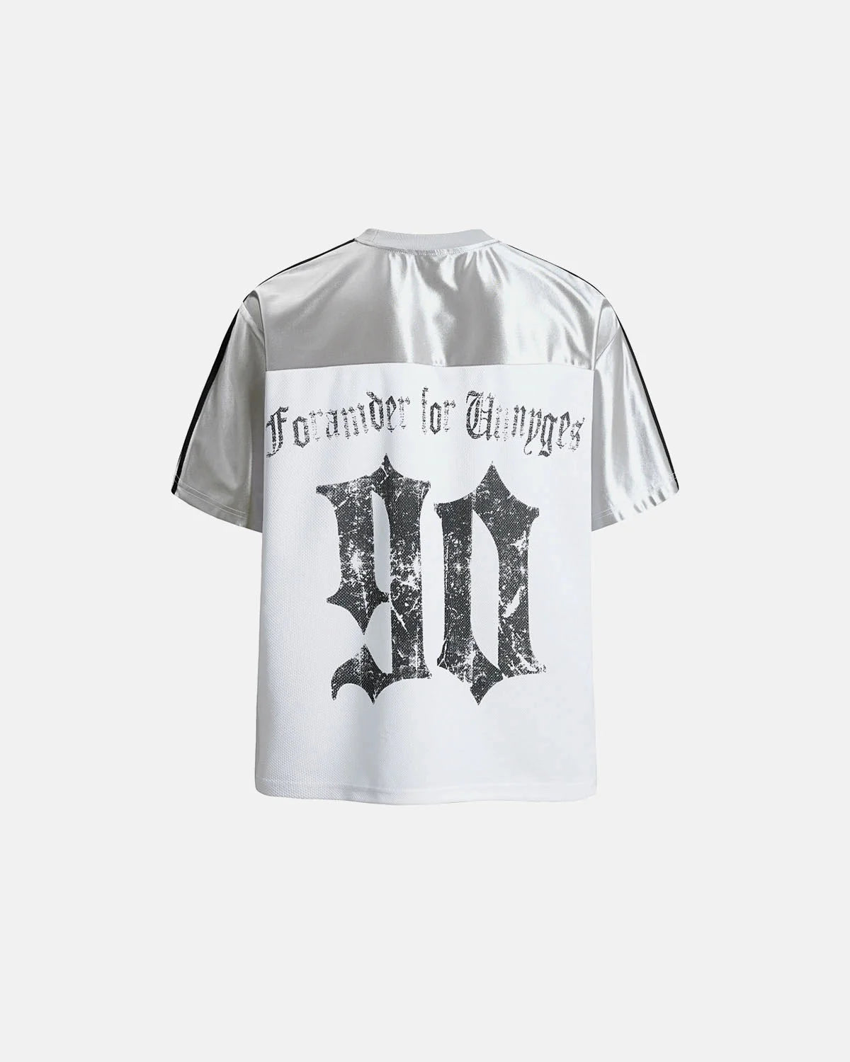 Omygoods Gothic Graphic Contrast Jersey