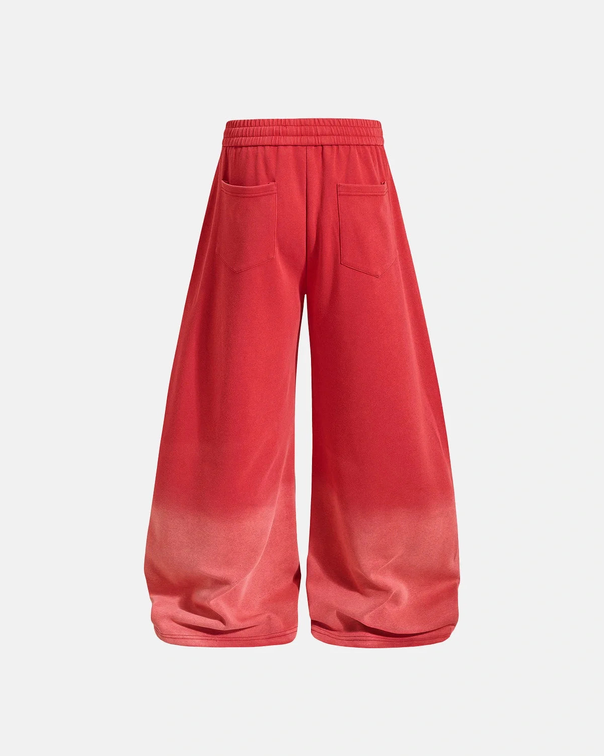 Omygoods Gothic Graphic Washed Barrel Sweatpants