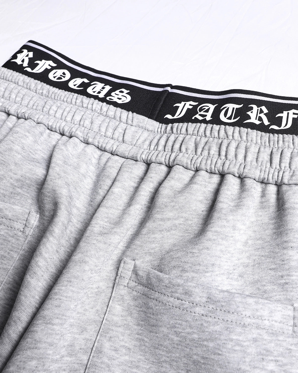Omygoods Gothic Layered Baggy Sweatpants