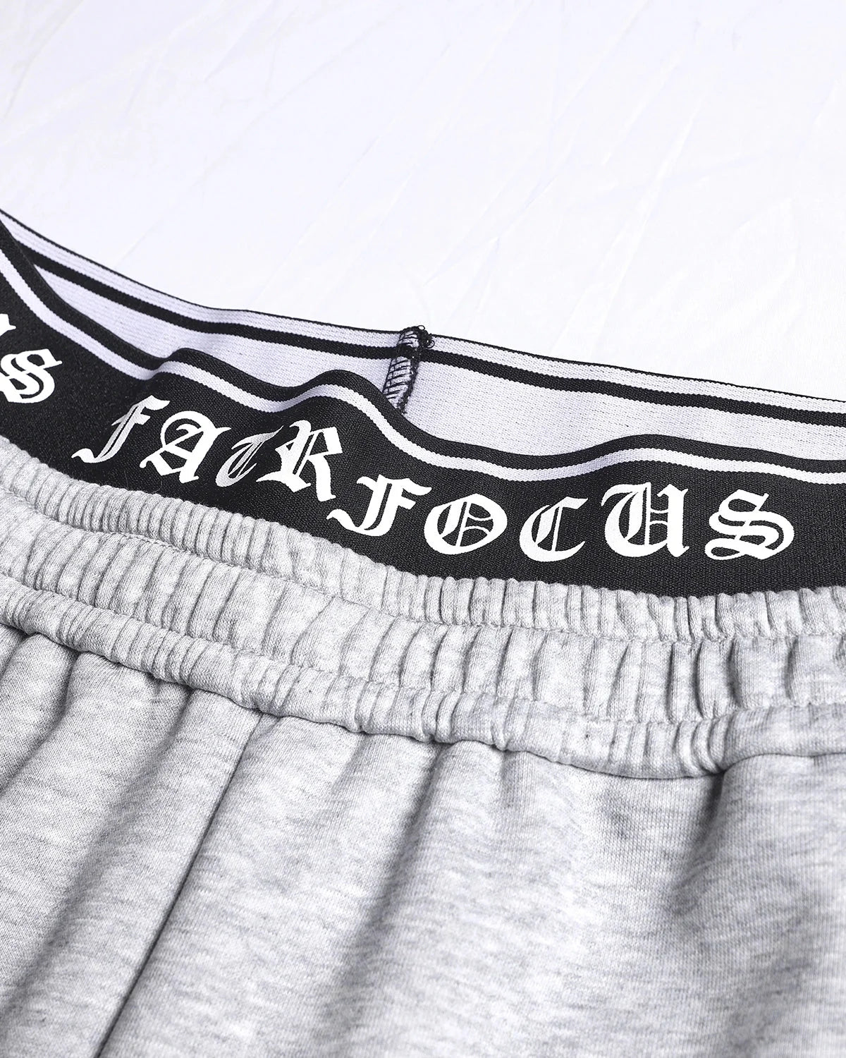 Omygoods Gothic Layered Baggy Sweatpants