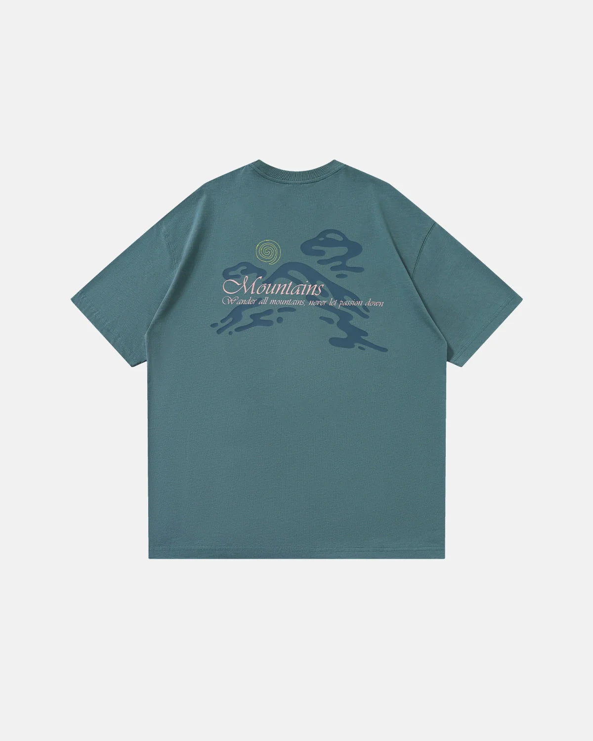Omygoods Heavyweight Oversized Graphic T-Shirt
