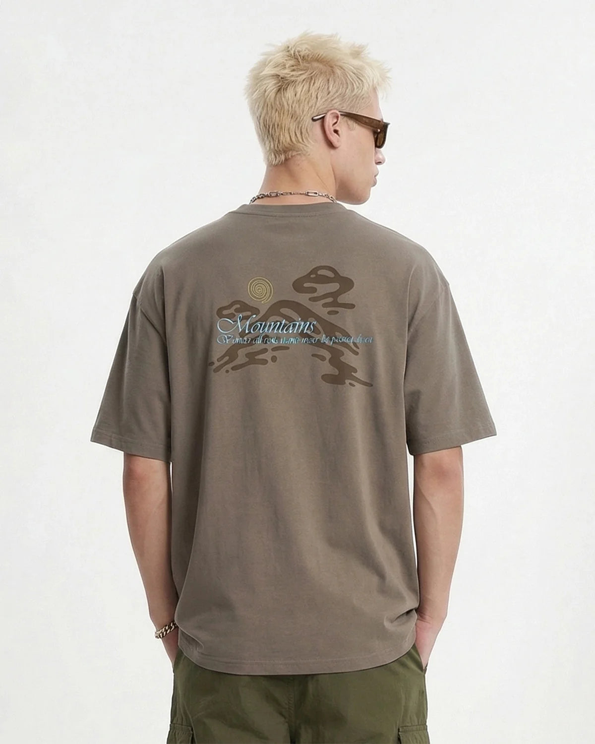 Omygoods Heavyweight Oversized Graphic T-Shirt