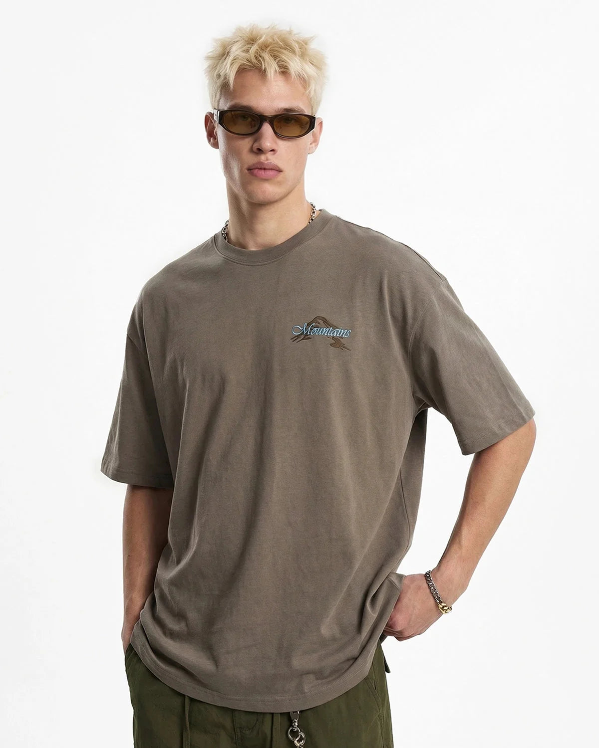 Omygoods Heavyweight Oversized Graphic T-Shirt