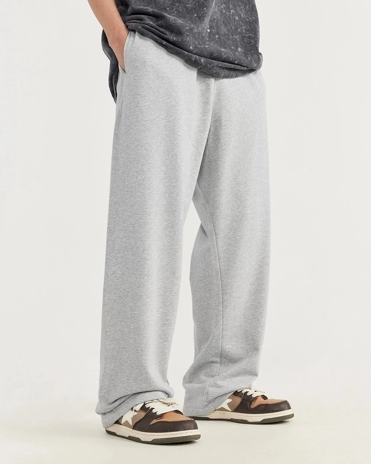 Omygoods Heavyweight Straight-Leg Sweatpant