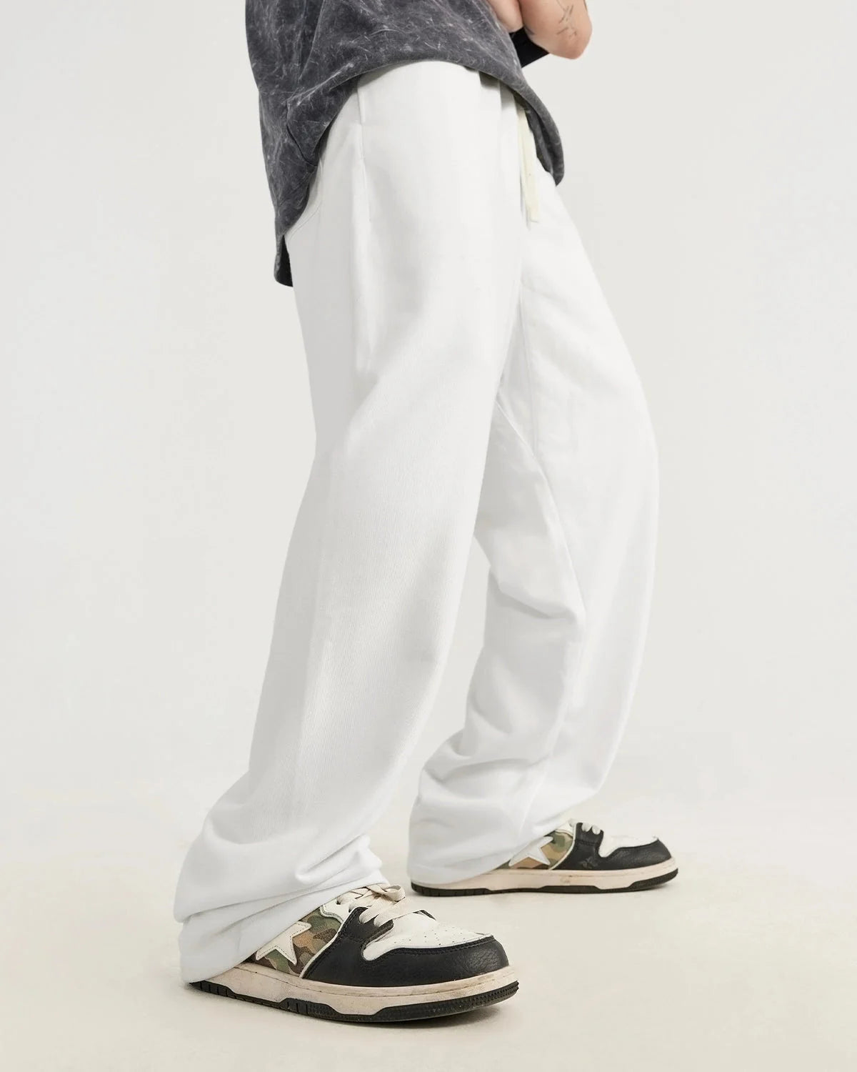 Omygoods Heavyweight Straight-Leg Sweatpant
