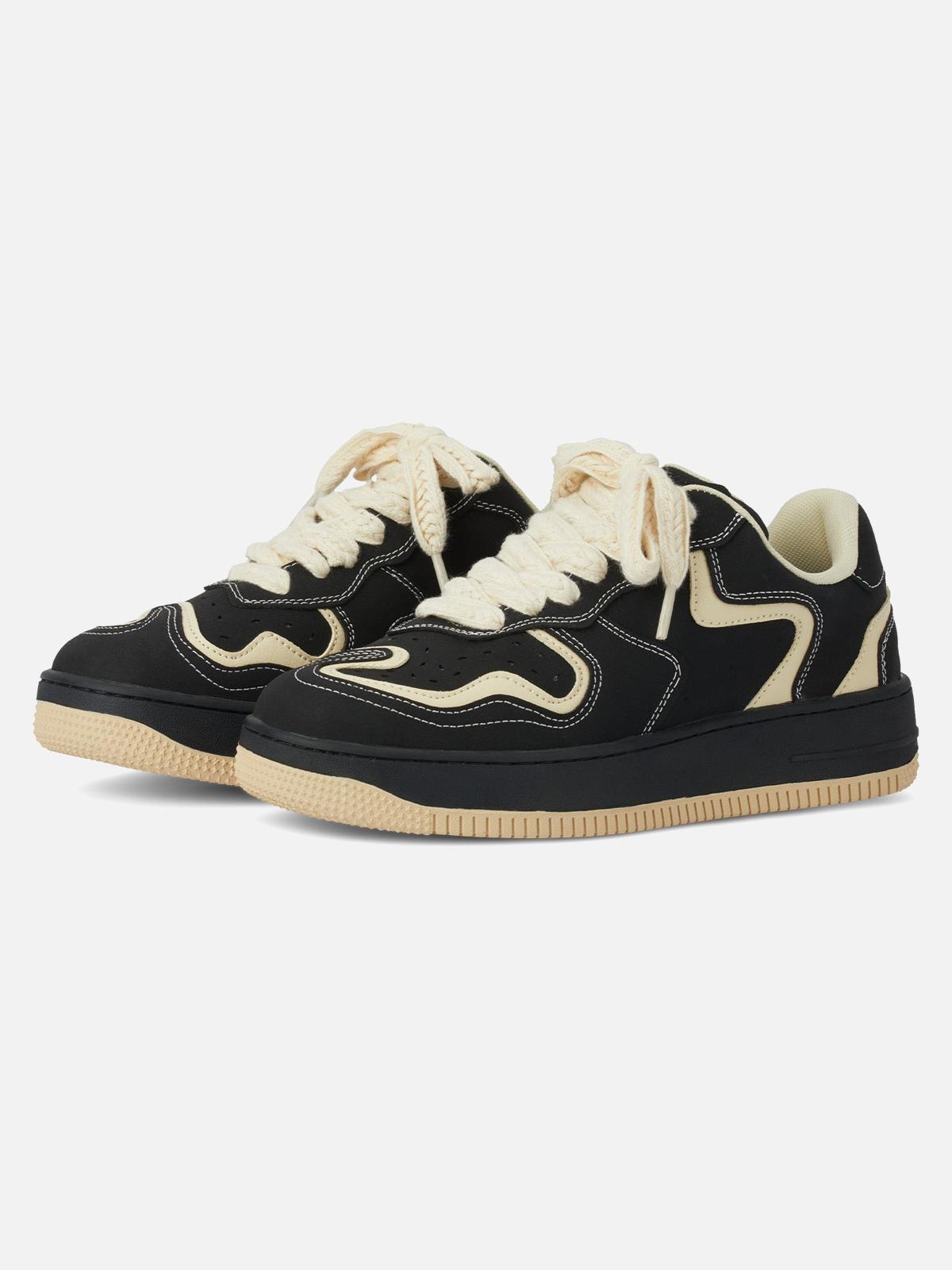 Omygoods High Street Skateboard Couple Shoes