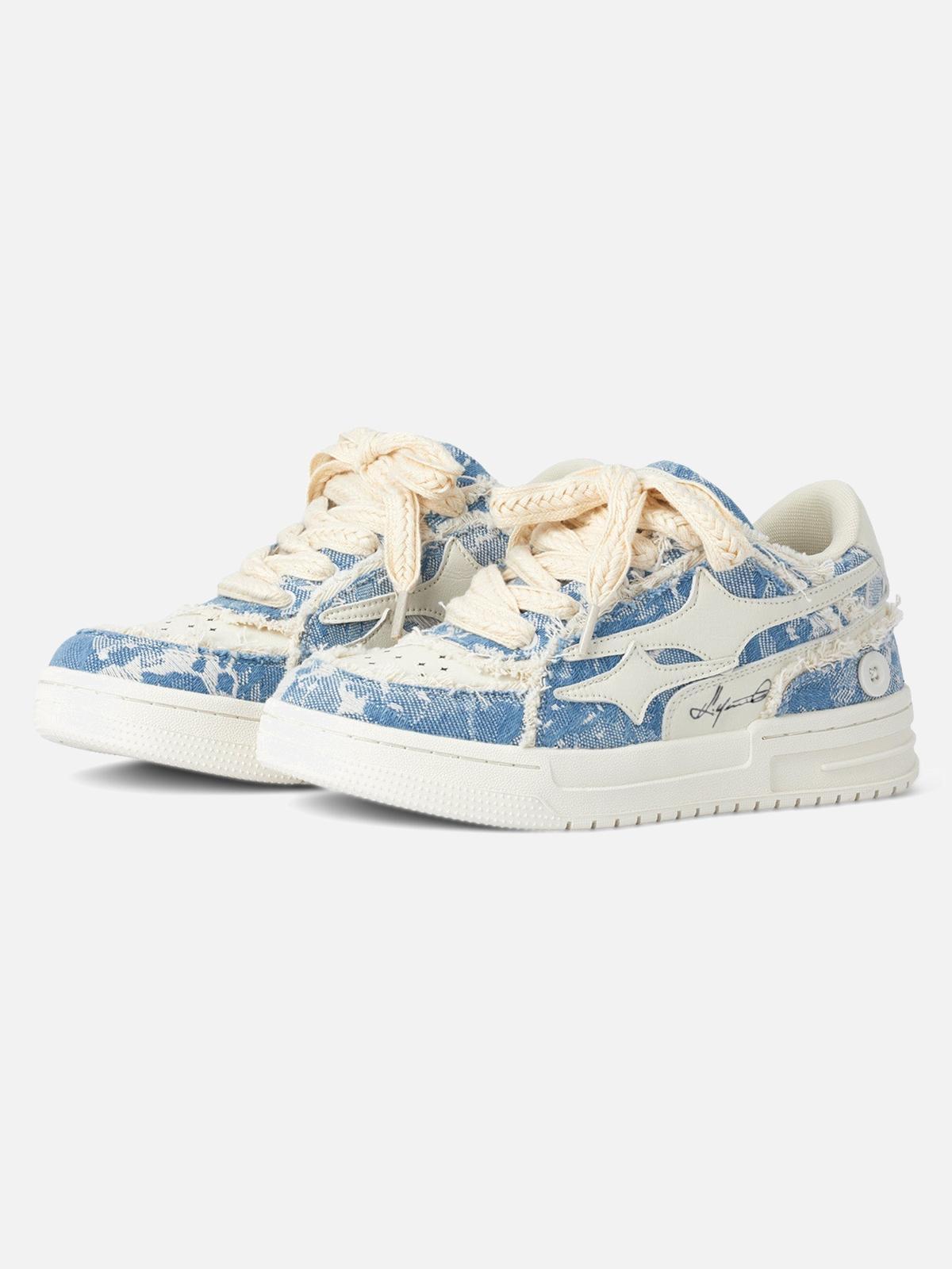 Omygoods Hundred High Street Board Shoes Couple Shoes