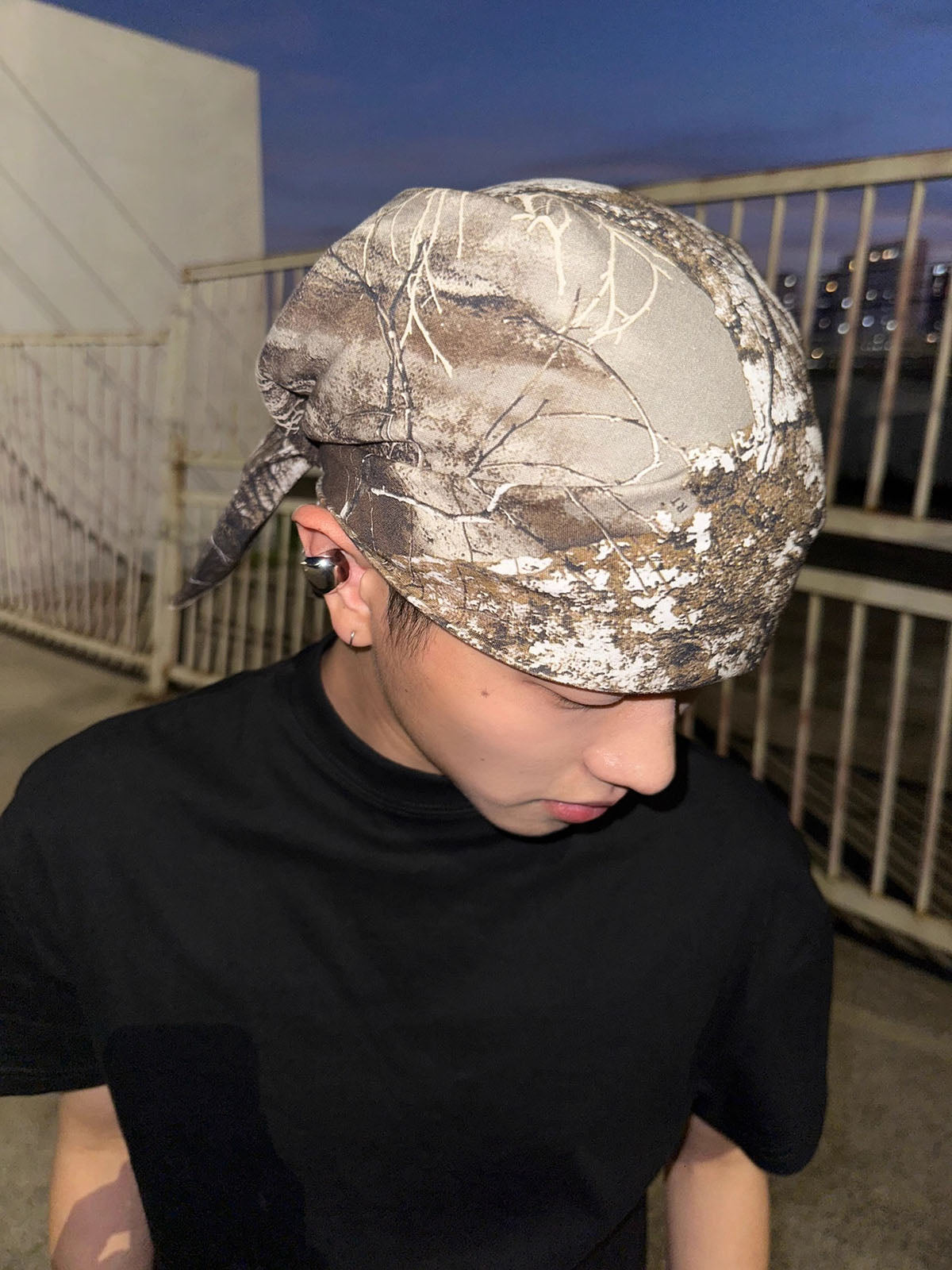 Omygoods Jungle Camouflage Bandana