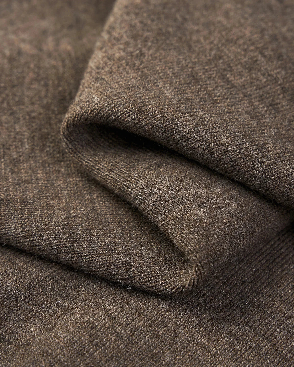 Omygoods Knitwear Short-Sleeved Crewneck Sweater
