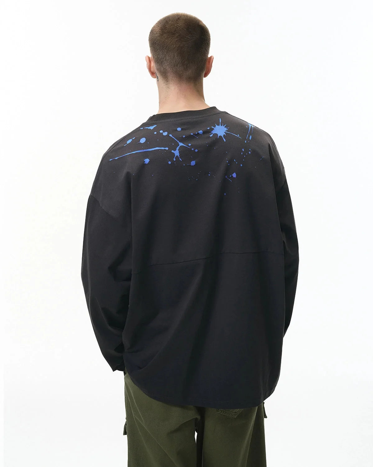Omygoods Laser Burning Streetwear Tee