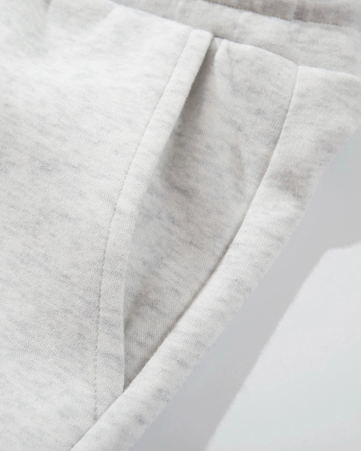 Omygoods Layered Waist Baggy Wide Leg Sweatpants