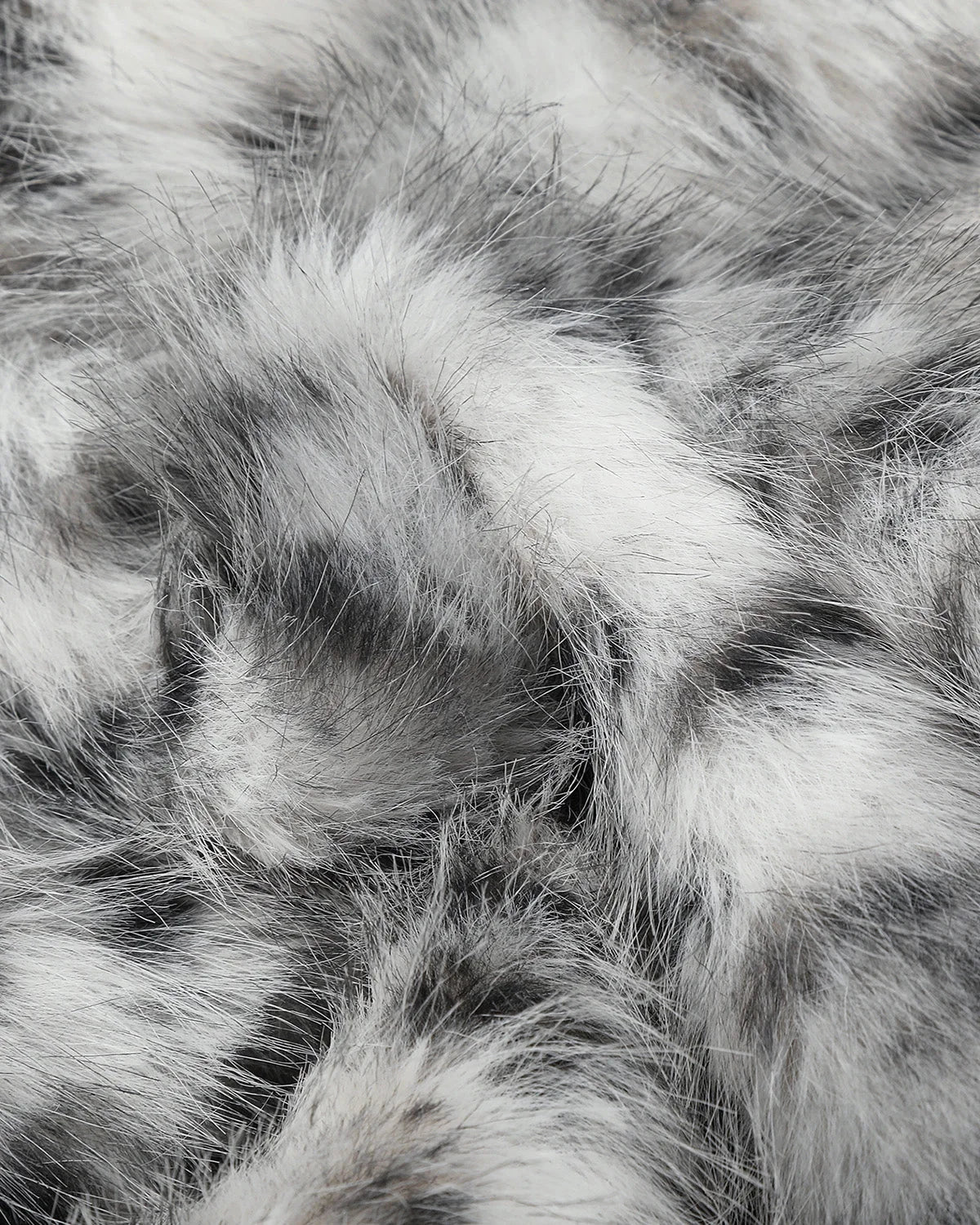 Omygoods Leopard Faux Fur Bomber Jacket
