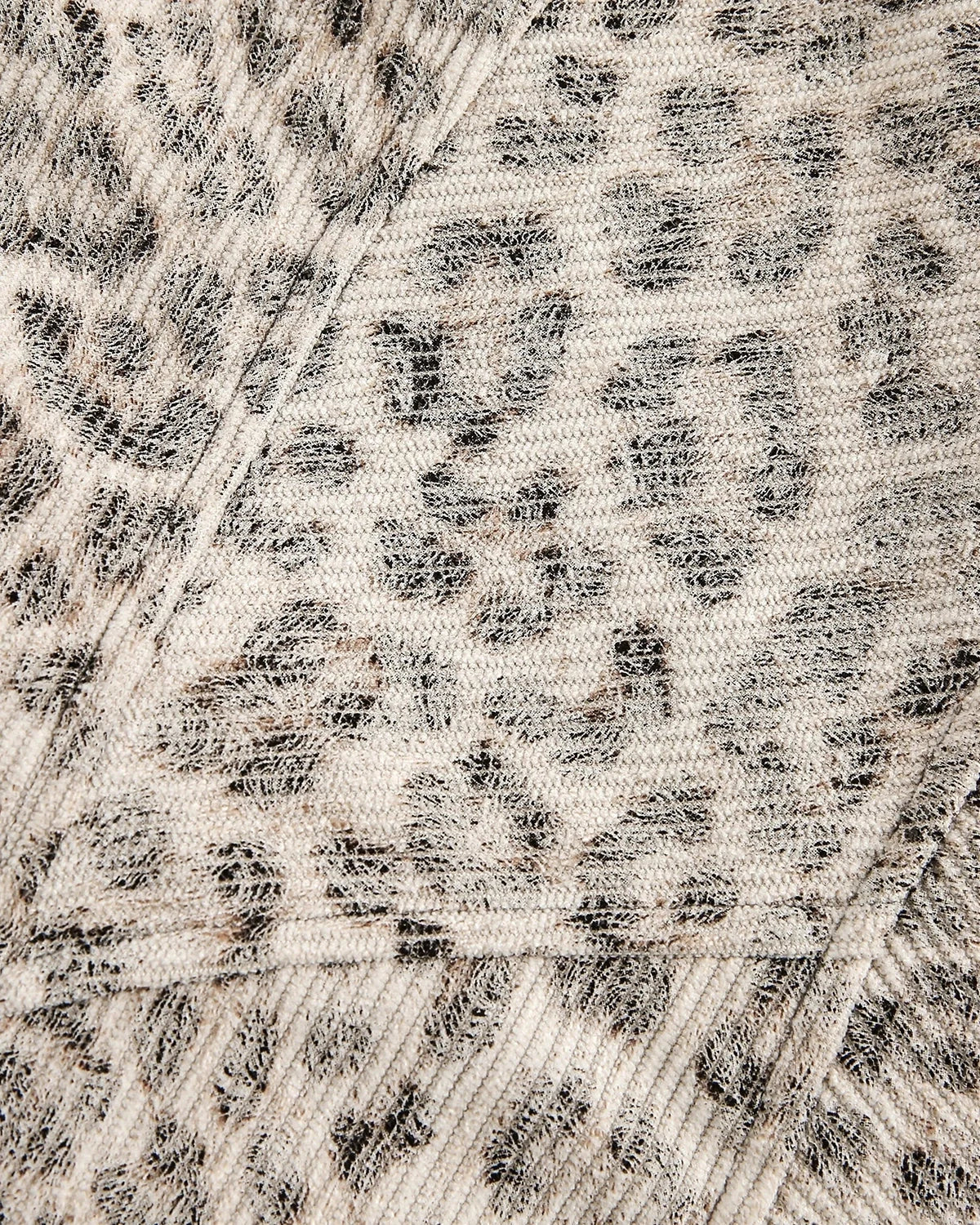 Omygoods Leopard Faux Fur Lined Bomber Jacket