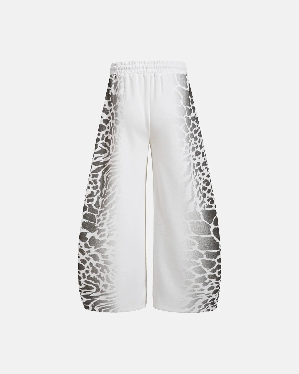 Omygoods Leopard Graphic Barrel Sweatpants