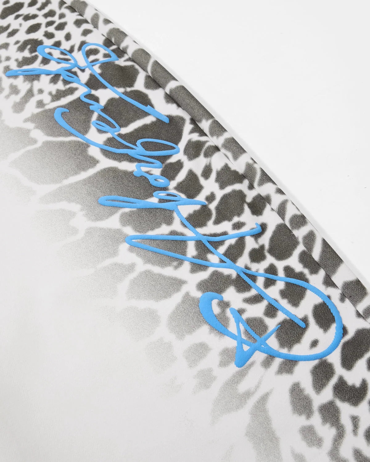 Omygoods Leopard Graphic Barrel Sweatpants