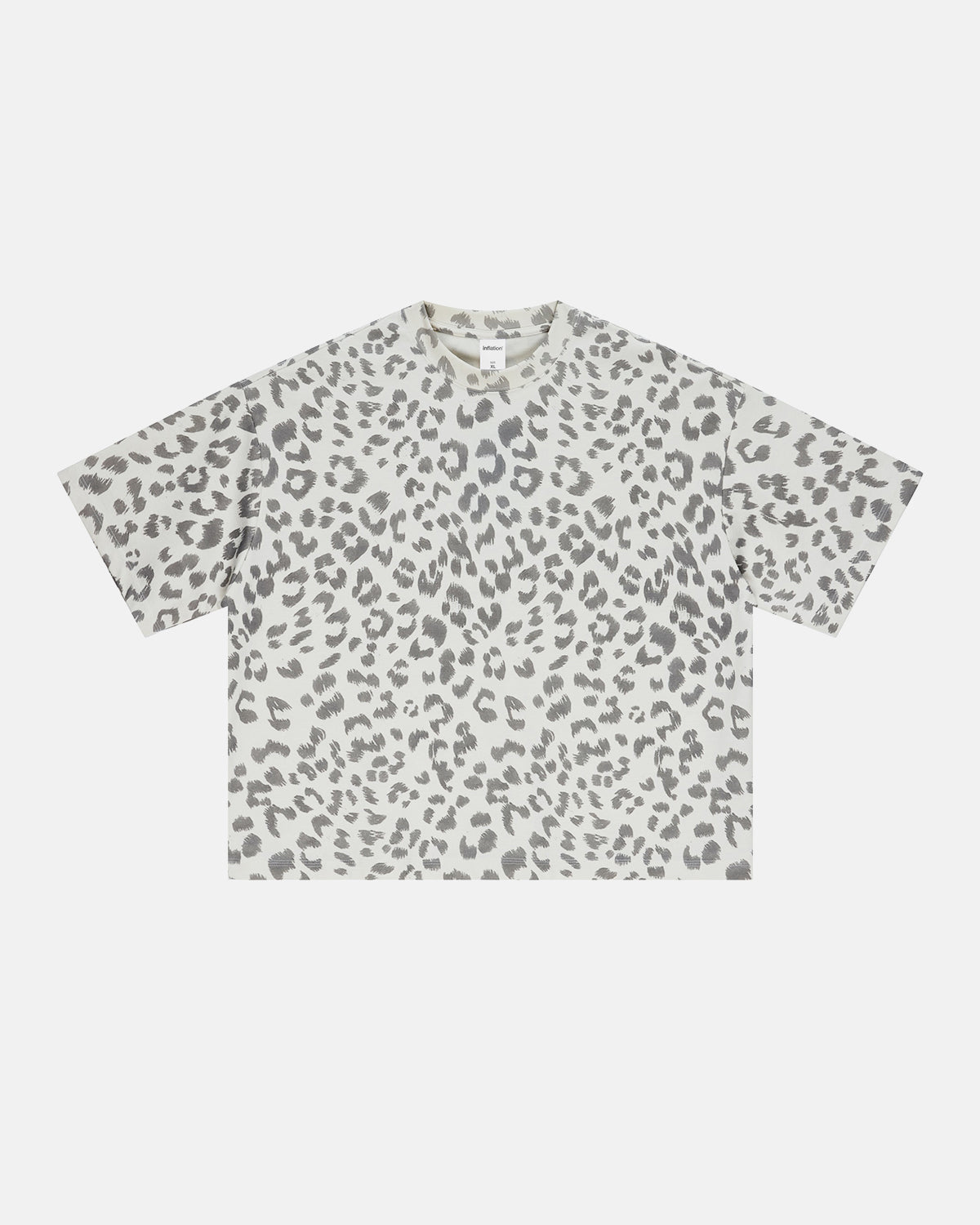 Omygoods Leopard Print Boxy T-Shirt