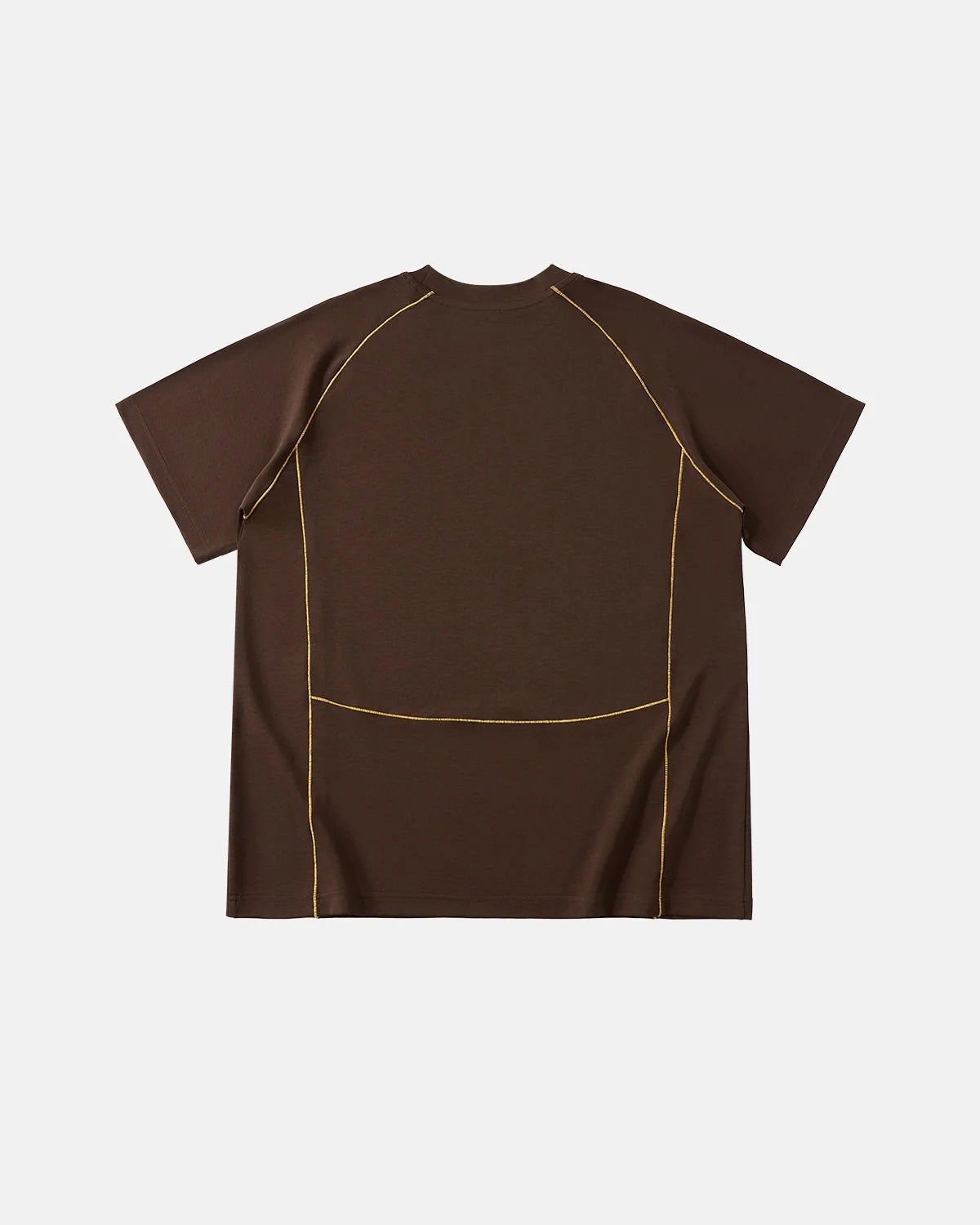 Omygoods Lightweight Stitching Activewear Tee