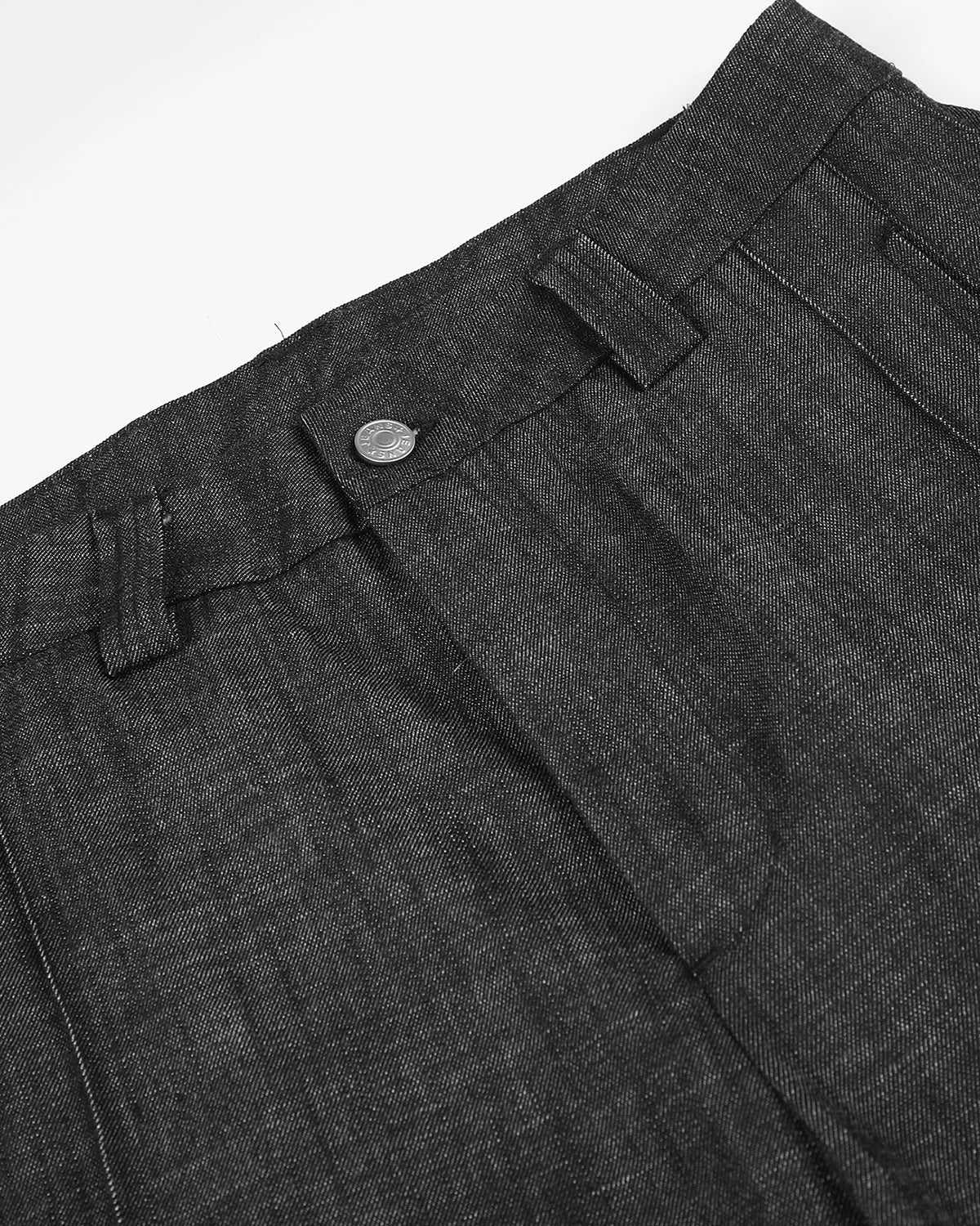 Omygoods Lightweight Structured Barrel Jeans