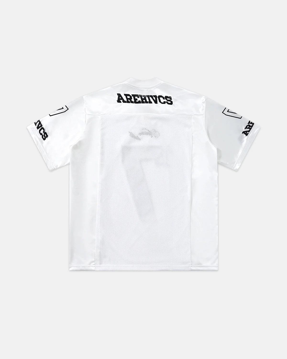 Omygoods Mesh Patchwork Number Jersey