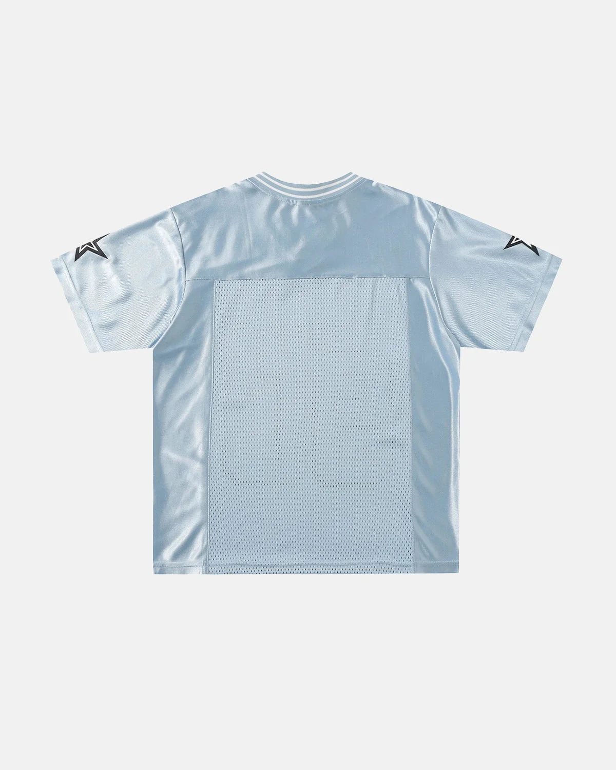 Omygoods Mesh Patchwork Oversized Jersey