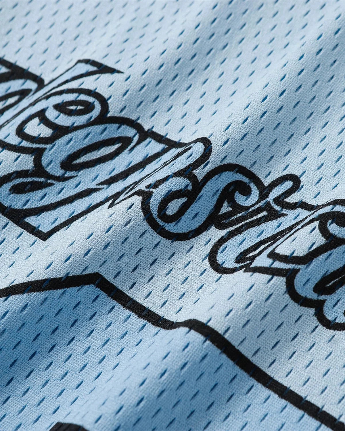 Omygoods Mesh Patchwork Oversized Jersey