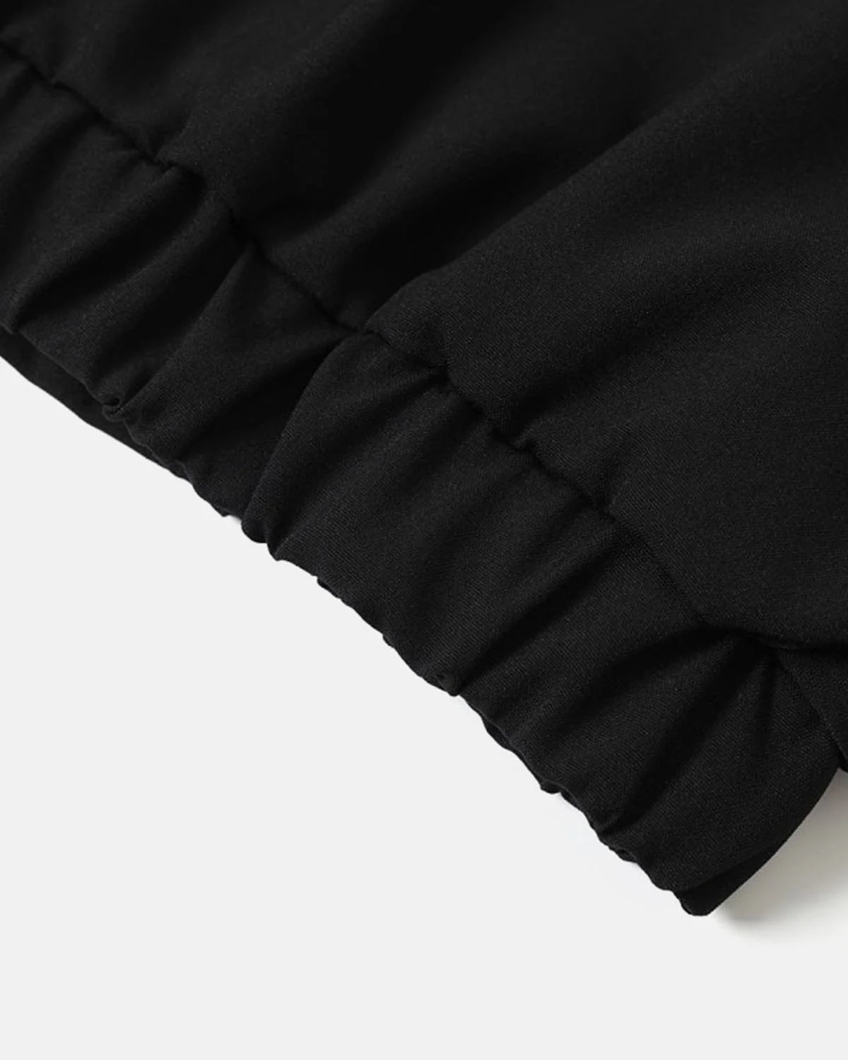 Omygoods Metal Clasp Boxy Zip Up Jacket