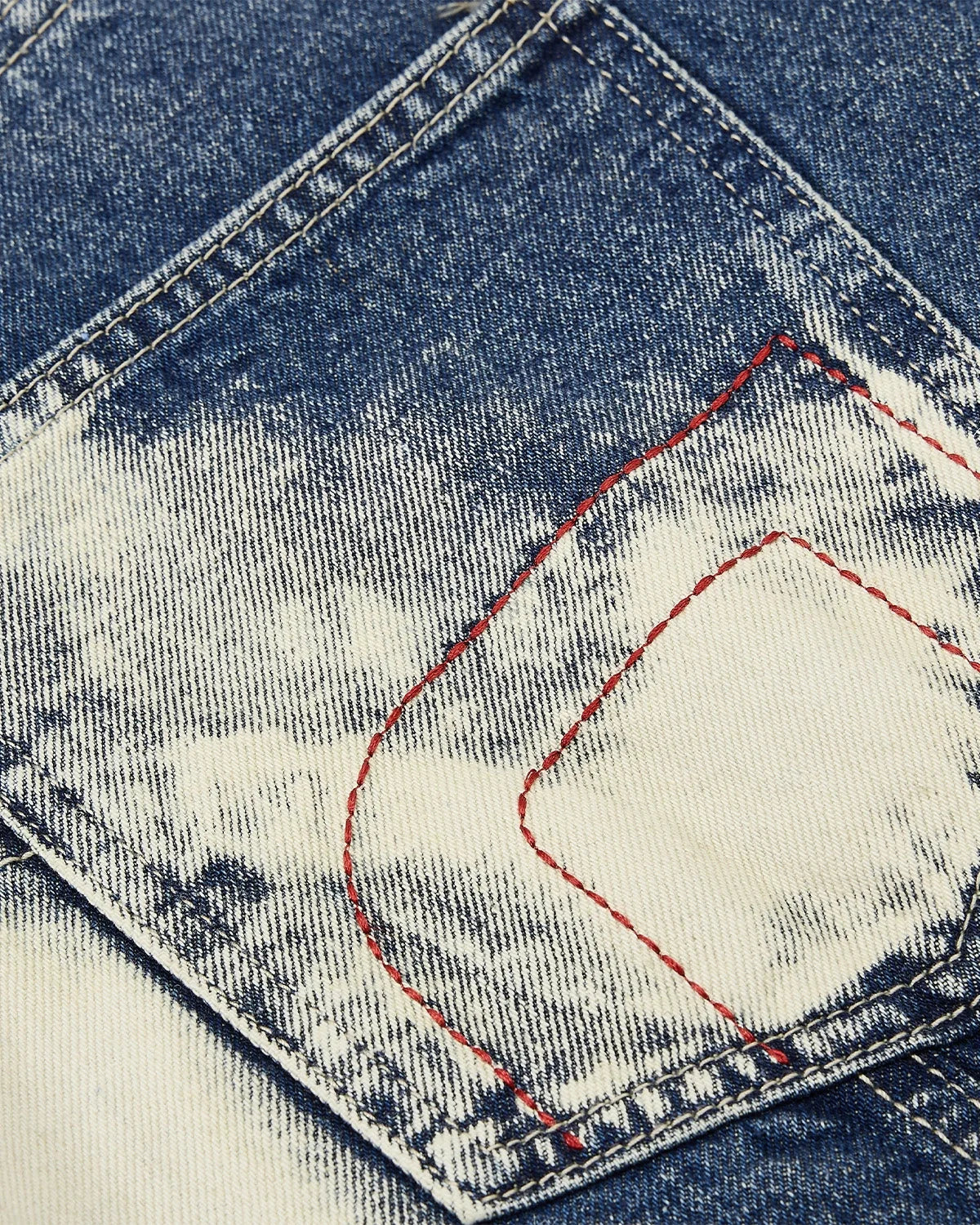 Omygoods Metal Eyelet Washed Barrel Jeans