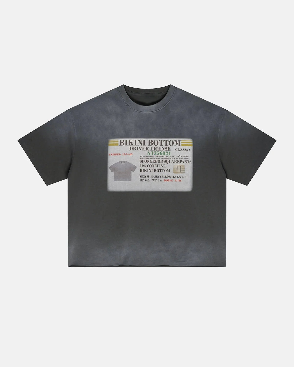 Omygoods Monkey Wash Graphic Boxy T-Shirt