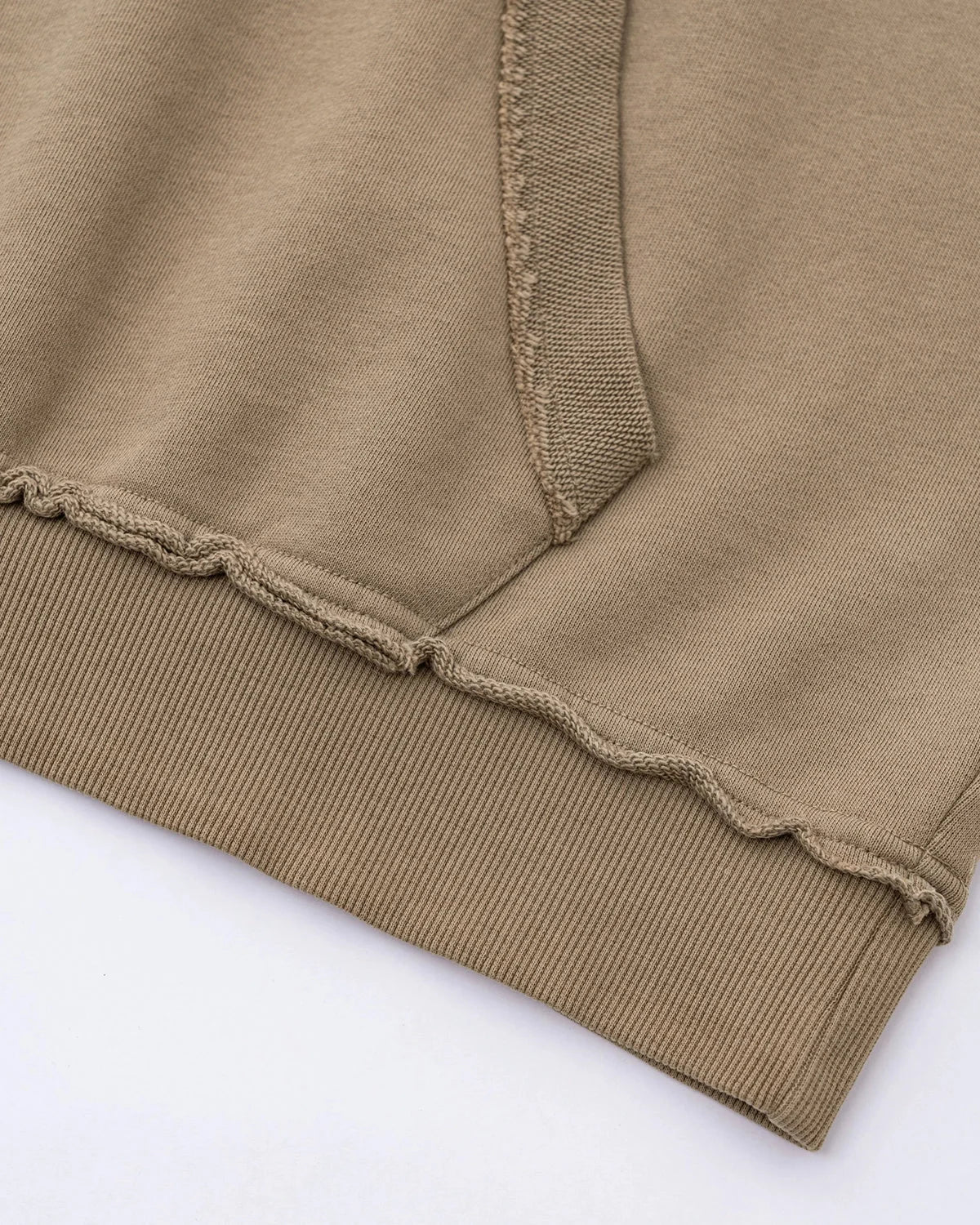 Omygoods Monkey Wash Ripped Hoodie