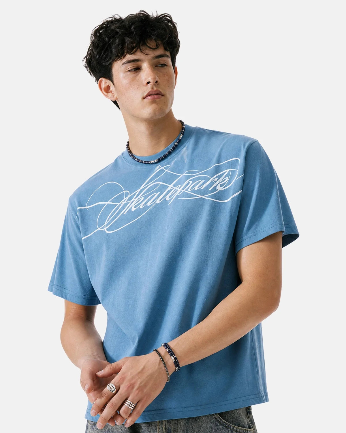 Omygoods Monkey Wash Script Graphic Baby Tee