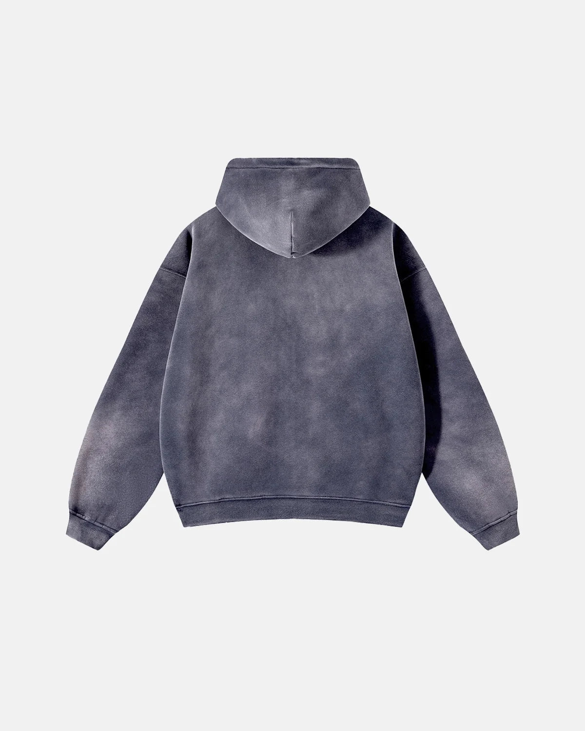 Omygoods Monkey Wash Zip Up Hooded Jacket