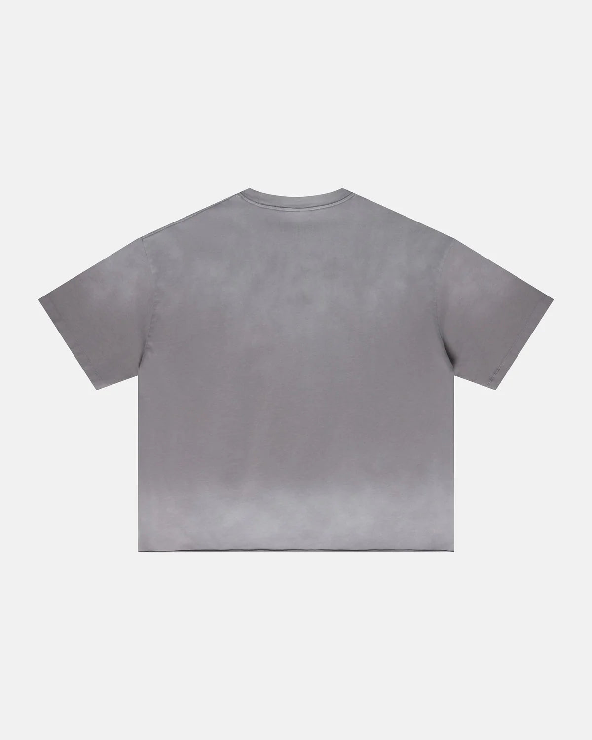 Omygoods Monkey Washed Boxy Cropped T-Shirt