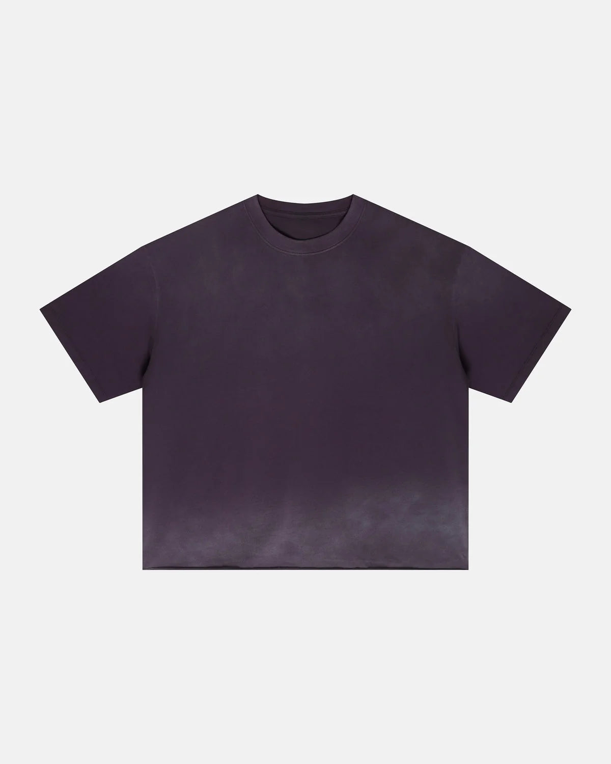 Omygoods Monkey Washed Boxy Cropped T-Shirt