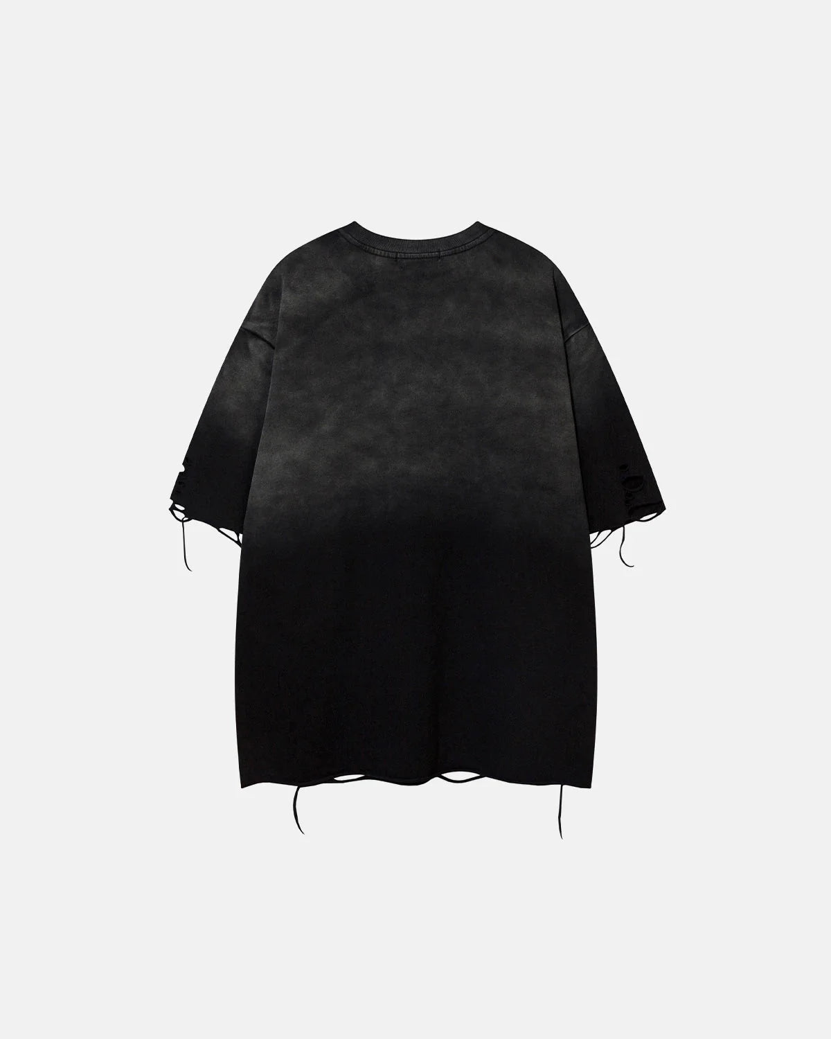 Omygoods Monkey Washed Distressed T-Shirt