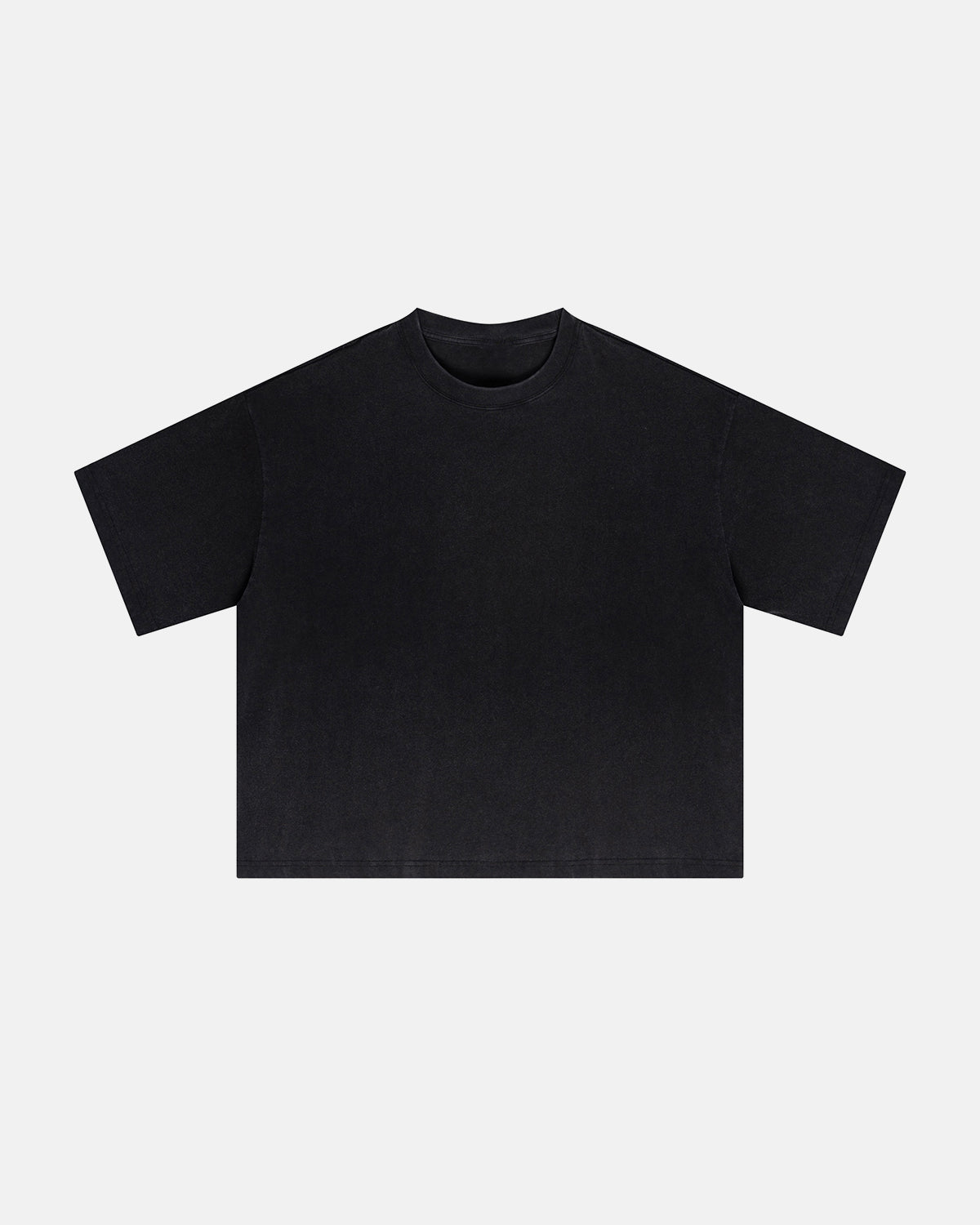 Omygoods Monkey Washed Dyed Fade Boxy T-Shirt