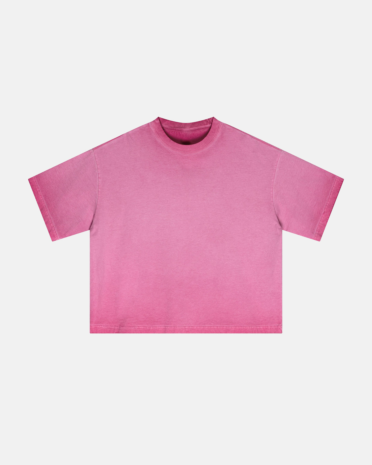Omygoods Monkey Washed Dyed Fade Boxy T-Shirt