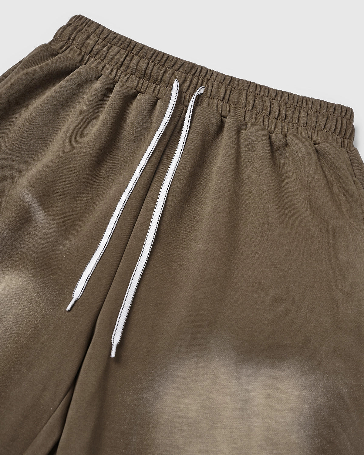 Omygoods Monkey Washed Straight-Leg Sweatpant