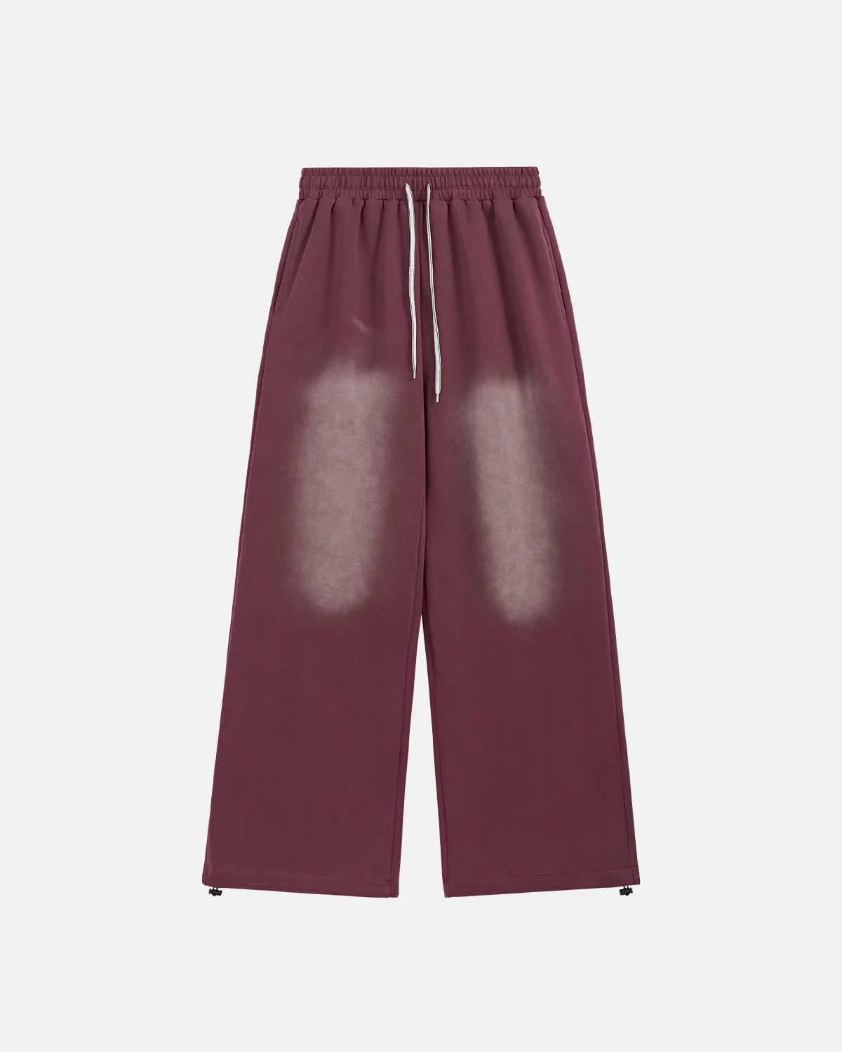 Omygoods Monkey Washed Straight-Leg Sweatpant
