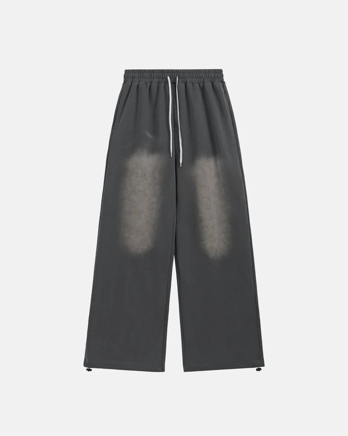 Omygoods Monkey Washed Straight-Leg Sweatpant