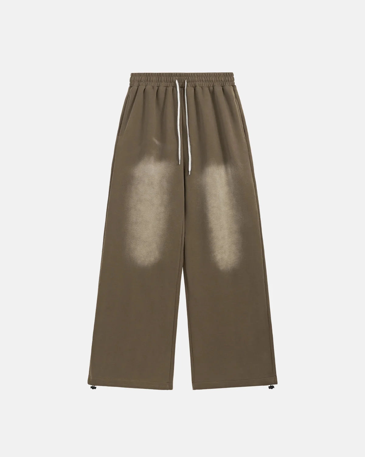 Omygoods Monkey Washed Straight-Leg Sweatpant