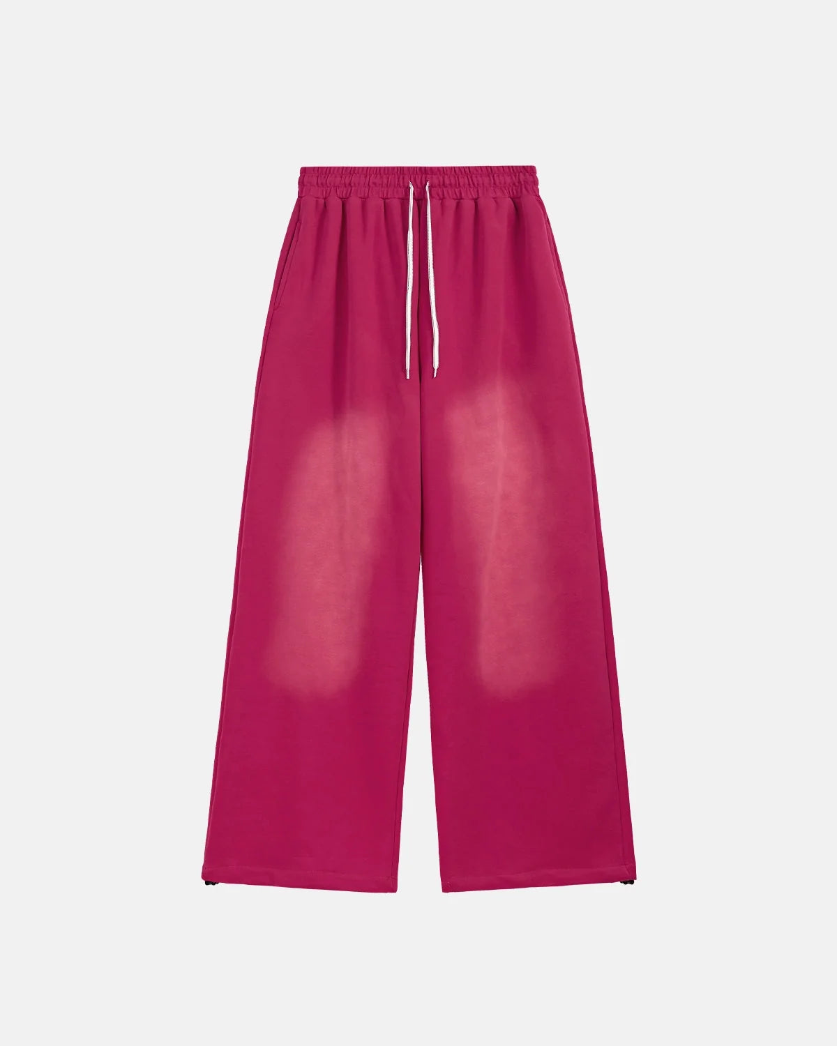 Omygoods Monkey Washed Straight-Leg Sweatpant