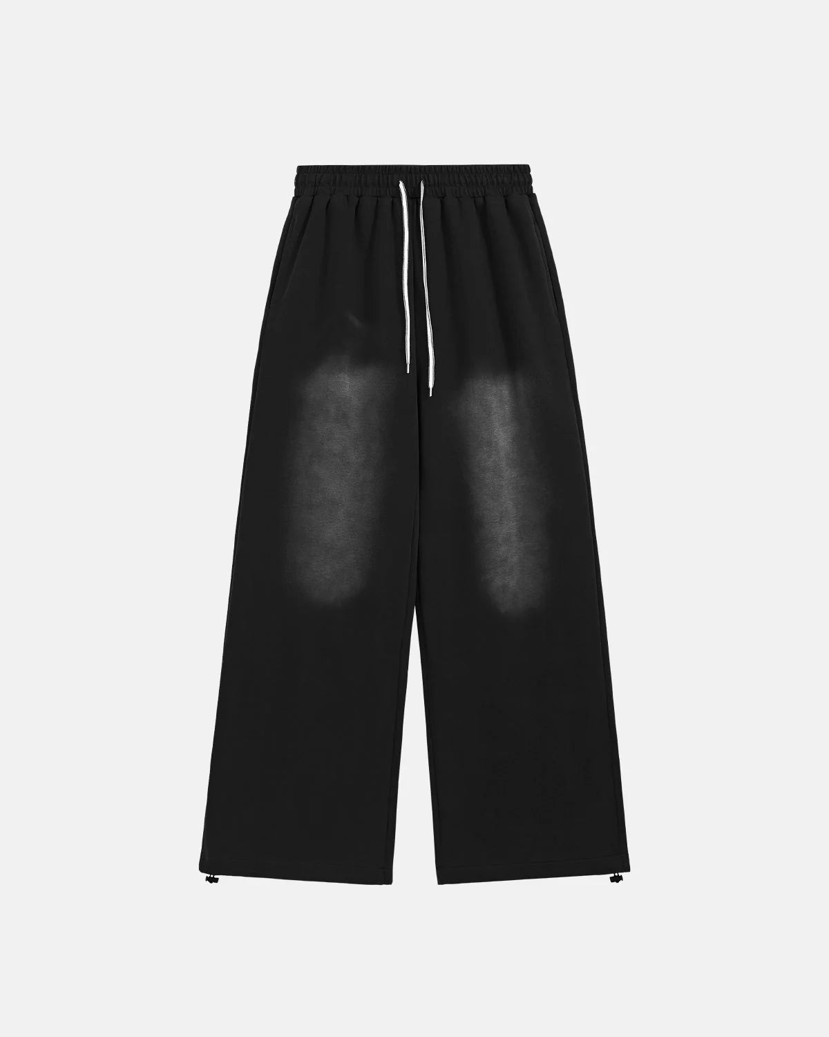 Omygoods Monkey Washed Straight-Leg Sweatpant