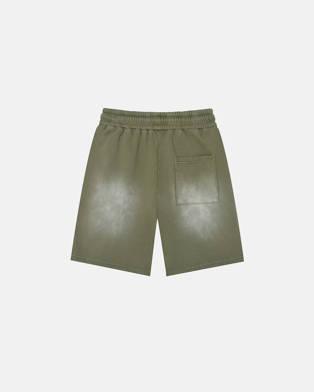 Omygoods Monkey Washed Terry Sweat Shorts