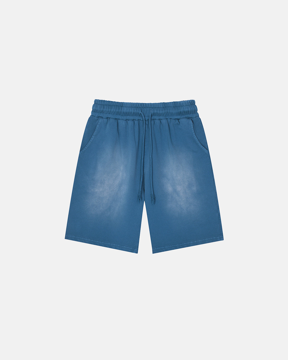 Omygoods Monkey Washed Terry Sweat Shorts